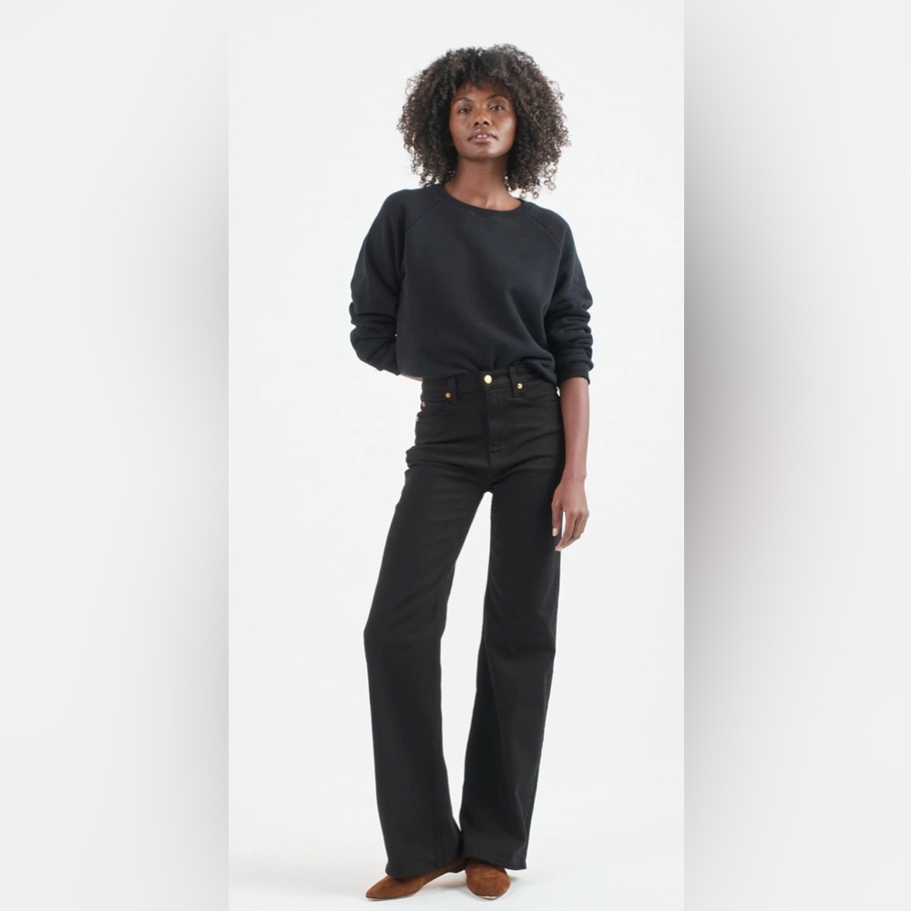 Jamie Haller The Crease Jean in Black